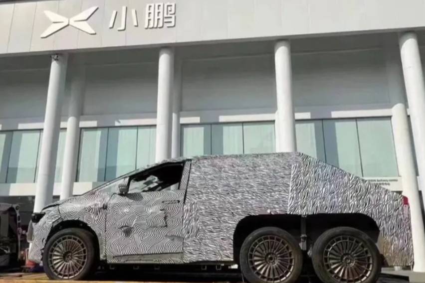 對標特斯拉Cybertruck?小鵬全新6x6車型曝光!