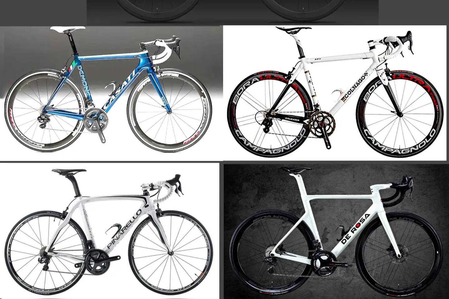 意大利一王四后介绍福伦王德罗萨全球最顶级自行车品牌指哪几个？