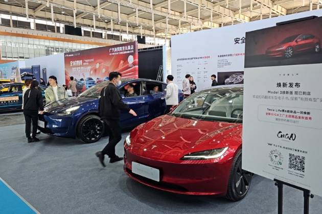 即将涨价 购车趁现在 特斯拉亮相2024南京国际新能源汽车展
