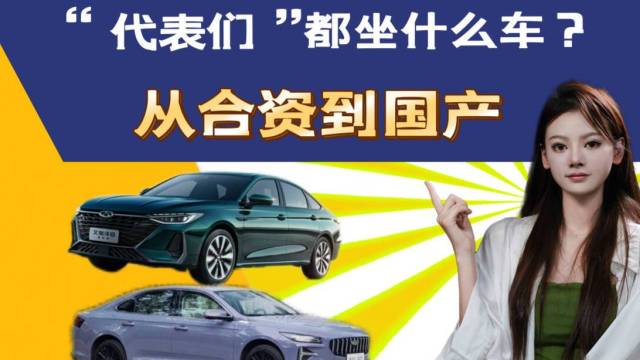 “代表”都坐什么车？艾瑞泽8帅气亮相！