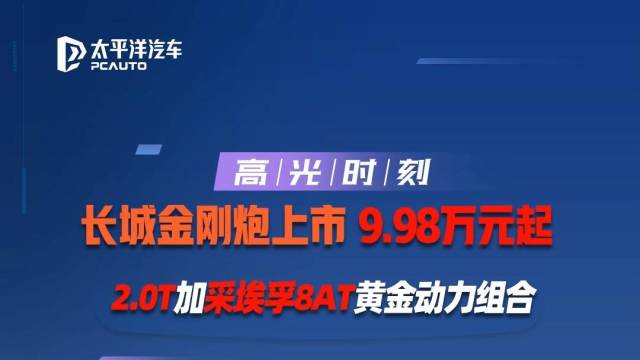 长城金刚炮10万元级别自动挡皮卡