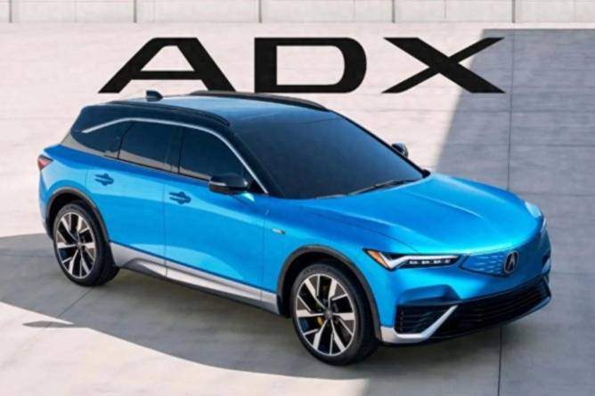 讴歌推出全新纯电车ADX 定位紧凑级SUV 与HR-V同平台