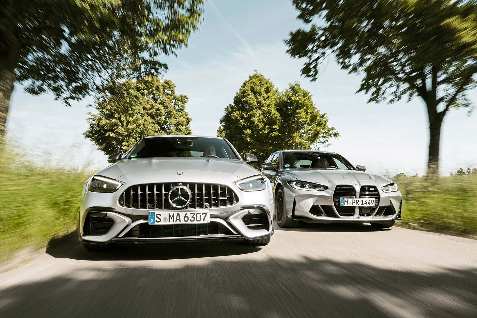 4與6碰撞:BMW M3 和梅賽德斯-AMG C 63 S