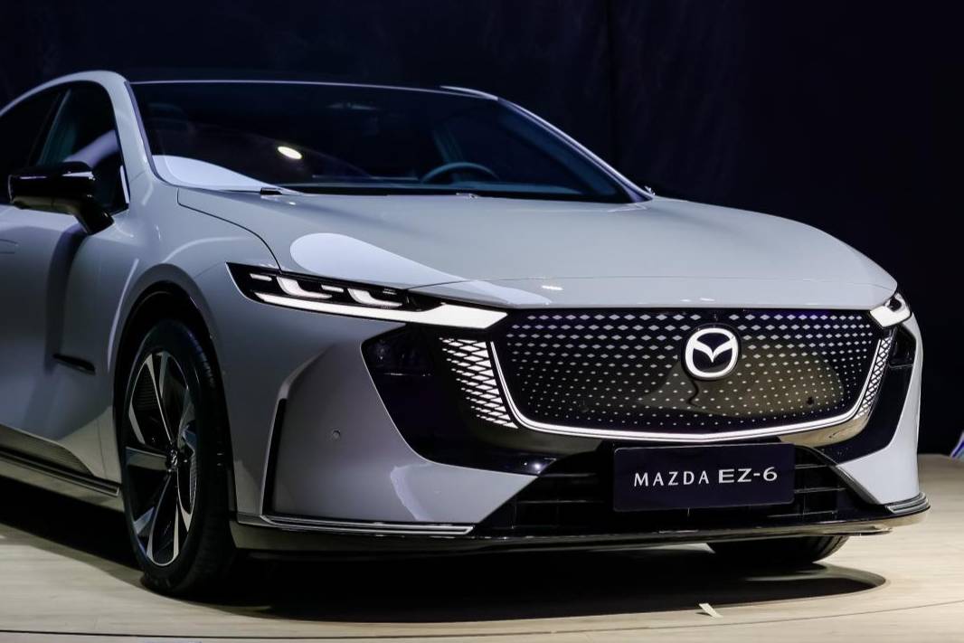 长安马自达首款电动轿车，MAZDA EZ-6北京车展全球首秀