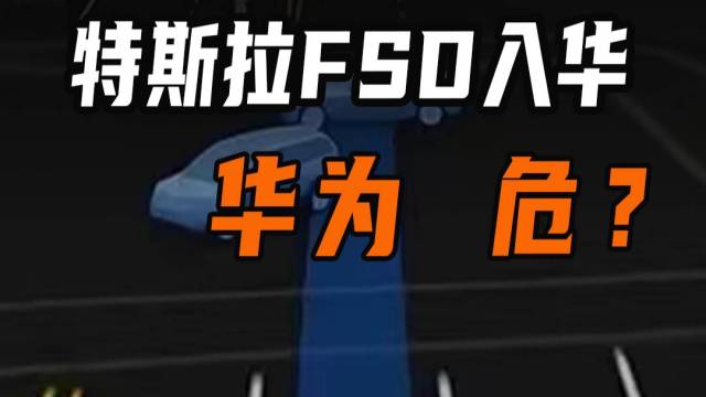 特斯拉FSD将入华？和华为争“智驾一哥”