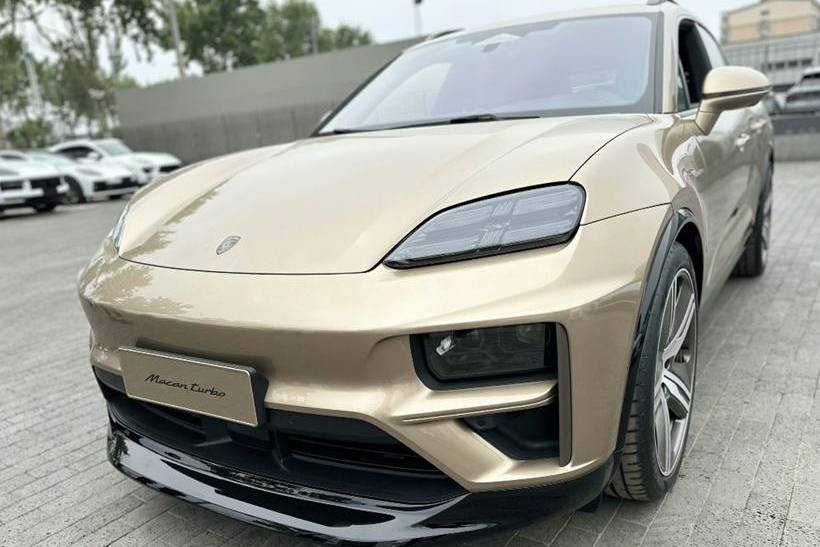 保時捷Macan EV實車到店,售價72.8萬起