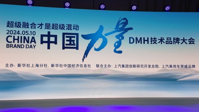 荣威DMH技术品牌亮相中国品牌日