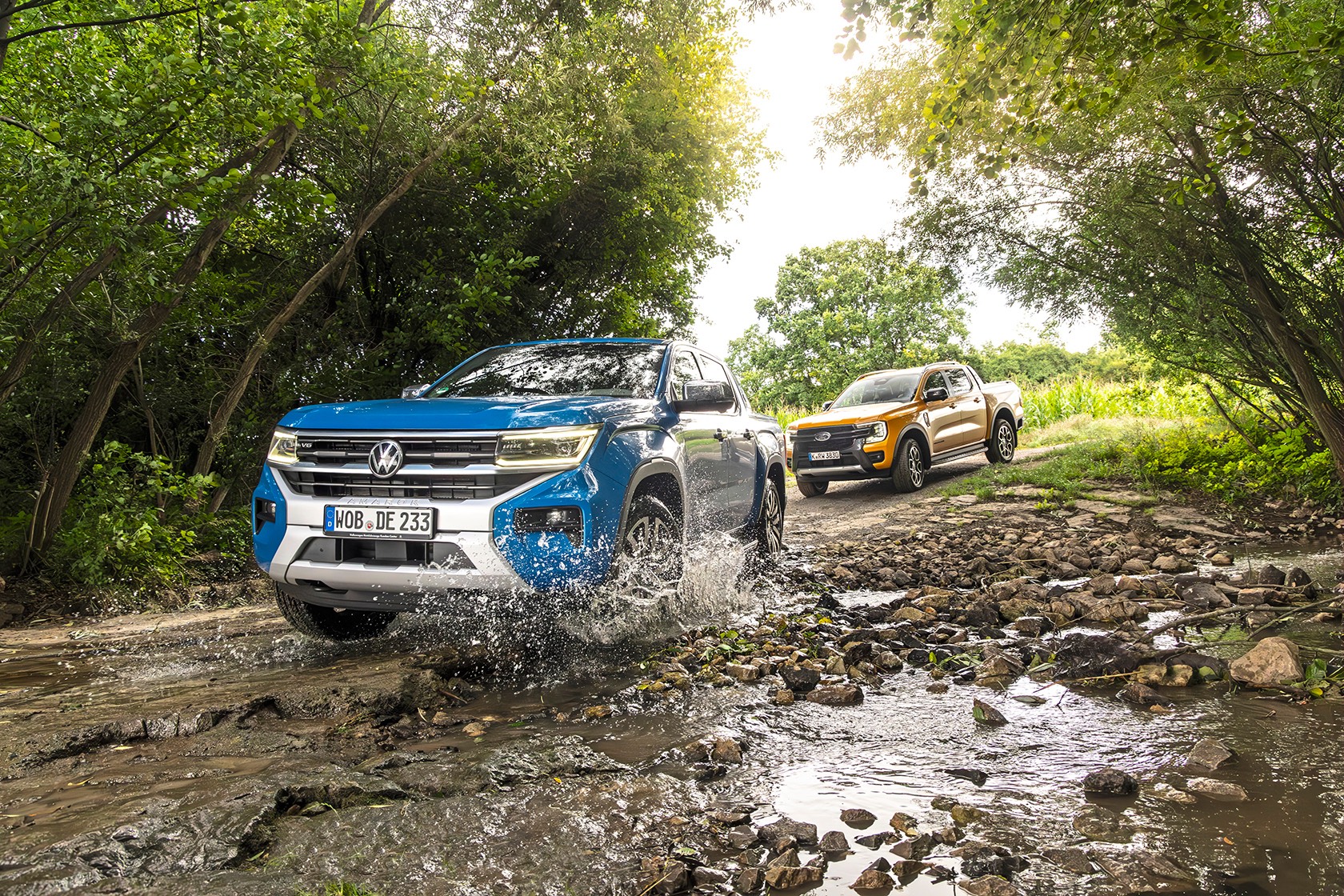 哥倆好：福特Ranger 3.0與大眾Amarok 3.0