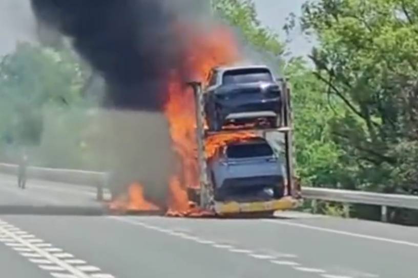 問界汽車回應(yīng)商用車高速運(yùn)輸起火事件：原因在于運(yùn)輸車制動(dòng)器