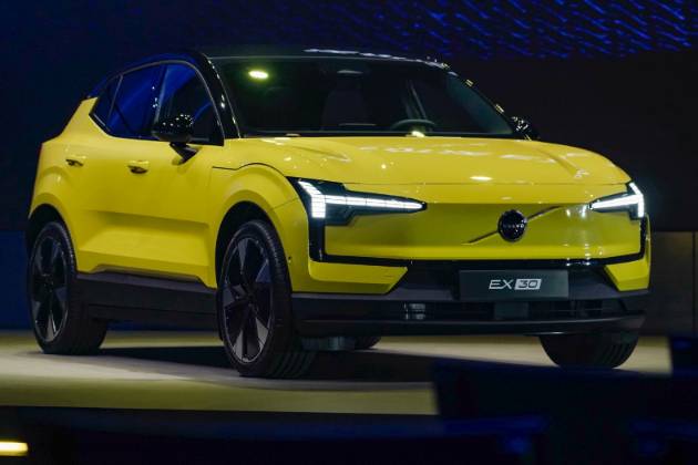 沃爾沃SUV EX30正式上市，售價20.08 萬起