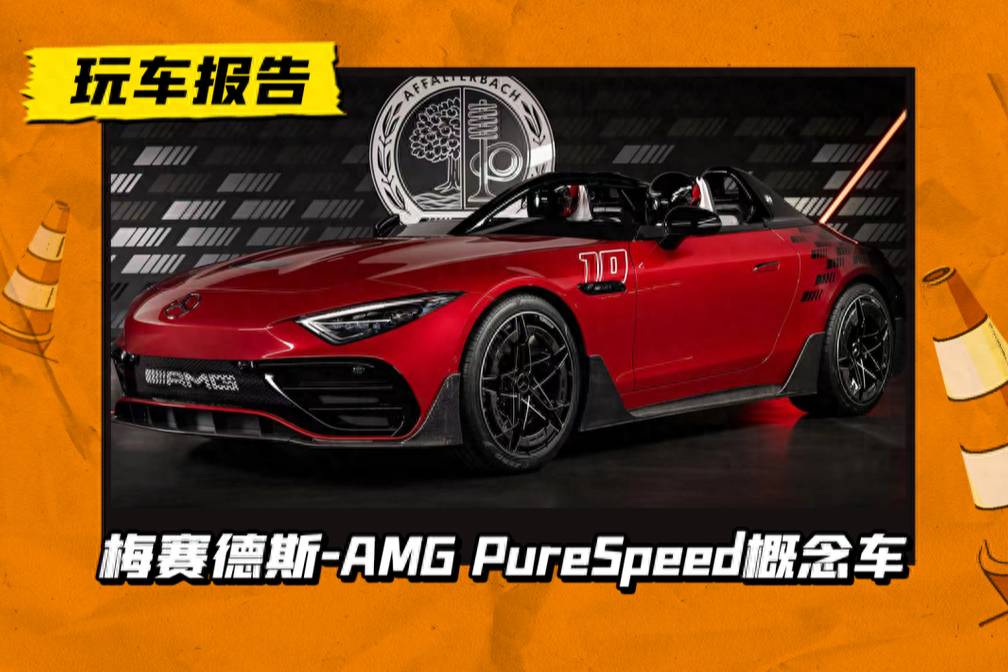 梅赛德斯-AMG PureSpeed概念车，打造复古F1风