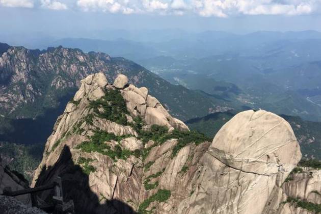 有探險者，載家人心里也踏實，黃山吸氧歸來