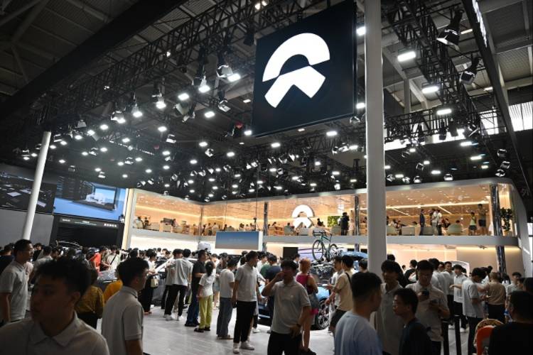 換電站搬上展臺?大灣區(qū)車展,蔚來很野!