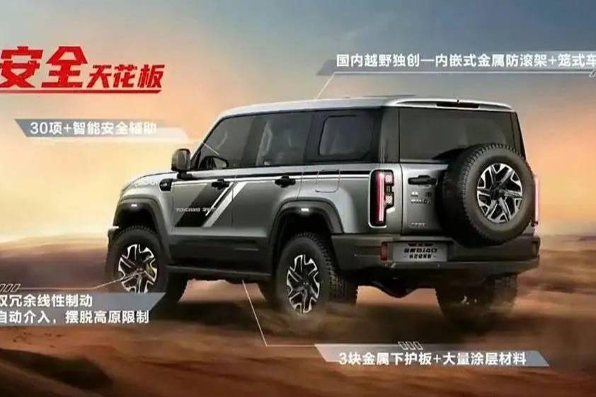 【E汽車】全新北京BJ40環(huán)塔冠軍版發(fā)布