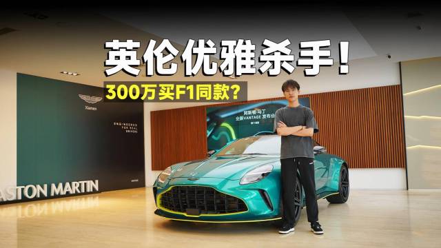 英伦优雅杀手！300万买F1同款？