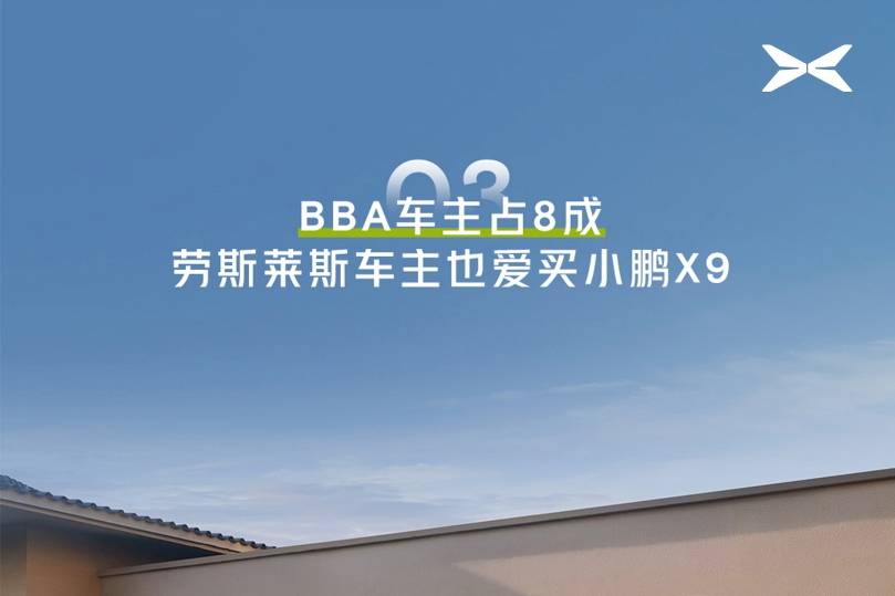 小鹏X9用户画像：1/3车主年入百万，BBA车主占8成