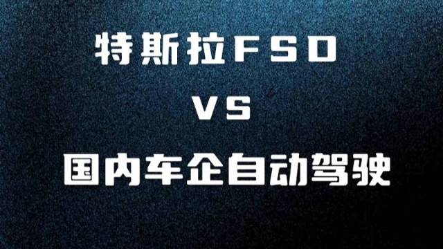 特斯拉FSD来了国内车企该如何应对？