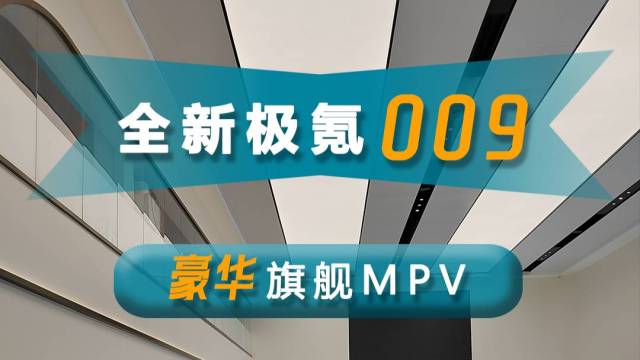 全新极氪009，豪华旗舰MPV