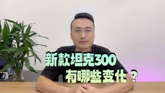 新款坦克300换大屏了！就靠这点就卖爆？