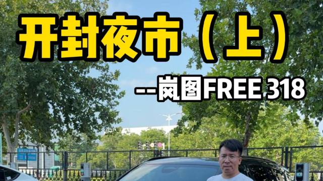 实测岚图FREE318高速能耗!（上）