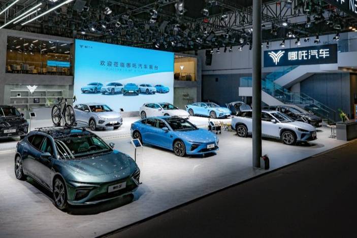 哪吒汽車攜重磅新車亮相成都車展，哪吒S獵裝領秀全場