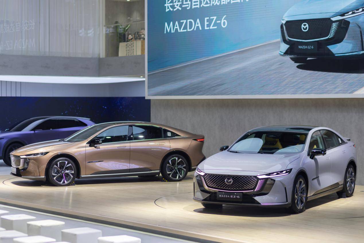 MAZDA EZ-6領(lǐng)銜亮相2024成都國際車展!