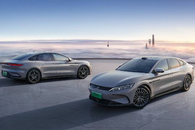 新車色,未央灰,2025款漢上市售價16.58萬元起
