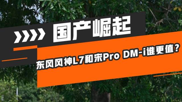 国产崛起，东风风神L7和宋Pro谁更值？