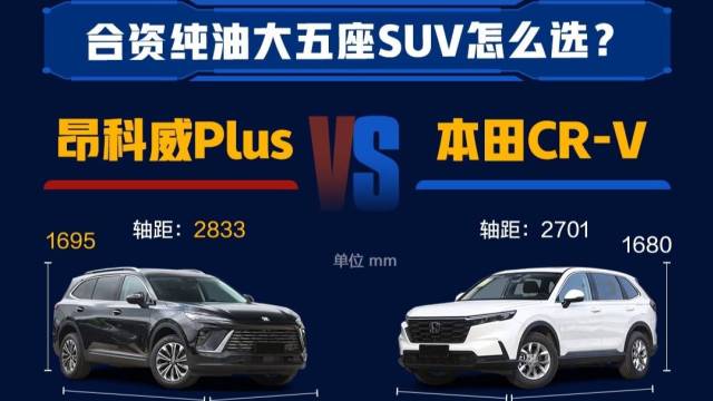 合资纯油大五座SUV怎么选？