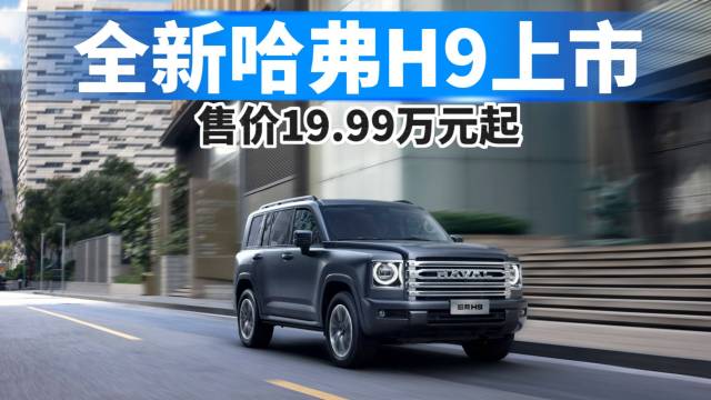 全新哈弗H9上市，售价19.99万元