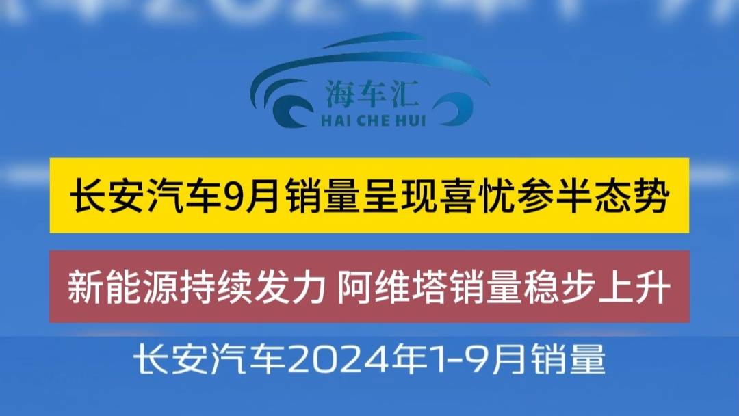 長安汽車9月銷量呈現(xiàn)喜憂參半態(tài)勢