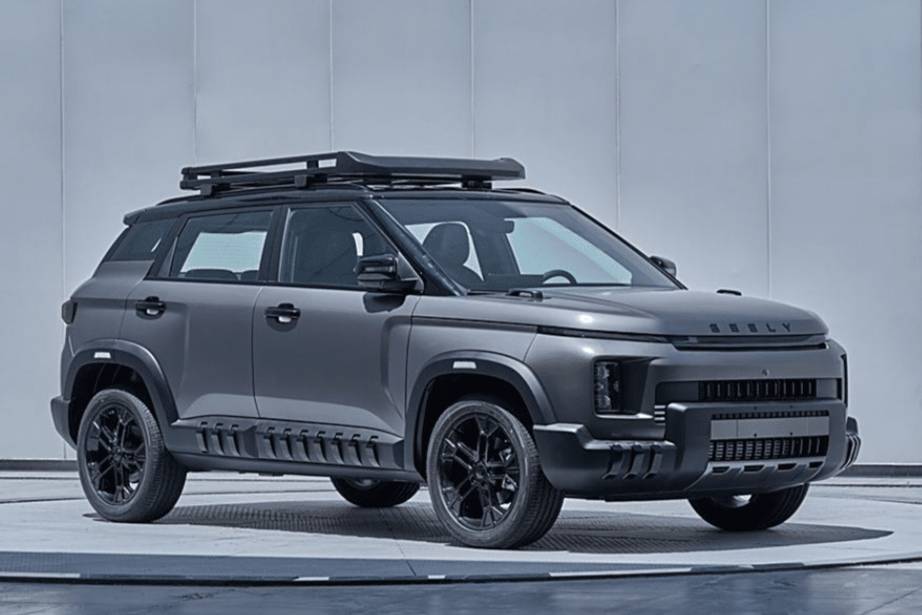 吉利首款輕越野SUV“牛仔”預告圖公布!越野運動,你喜歡嗎?