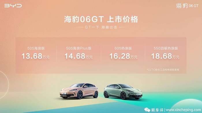 年轻人第一台GT？比亚迪海豹06GT这样买更合适！