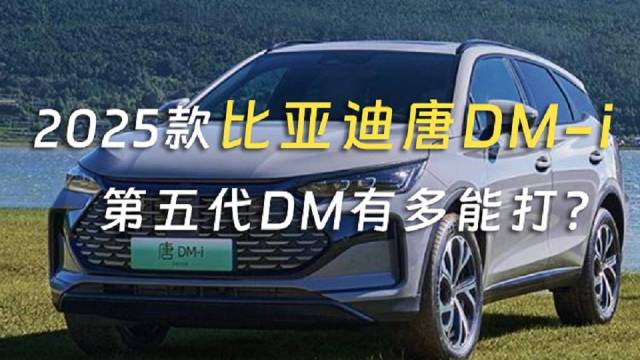 一个视频看懂2025款比亚迪唐DM-i