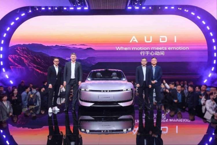 奧迪發(fā)布新品牌AUDI，攜AUDI E概念車全球首次亮相