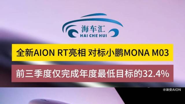 全新AION RT亮相