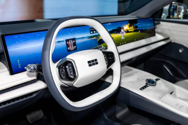 銀河E8廣州車展引領新能源汽車新潮流