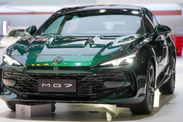MG7 2025款首發(fā)P2P記憶泊車亮相廣州車展