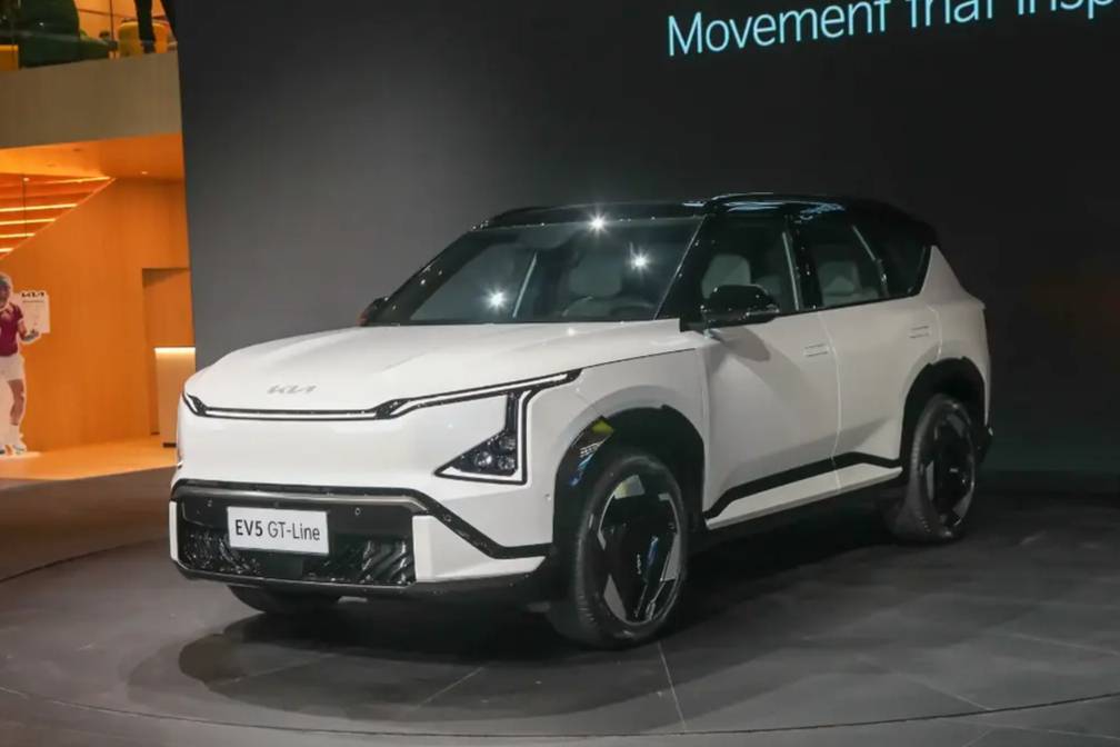 價(jià)格夠誠(chéng)意？2025款起亞EV5亮相廣州車(chē)展