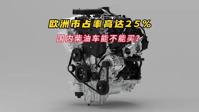 欧洲市占率25%，国内柴油车能不能买？