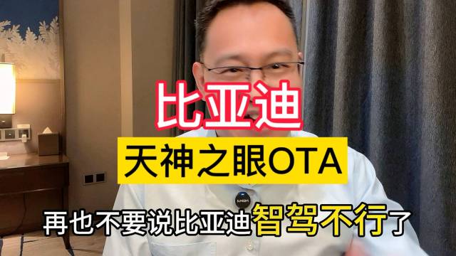 高阶智驾实力领先，比亚迪天神之眼OTA