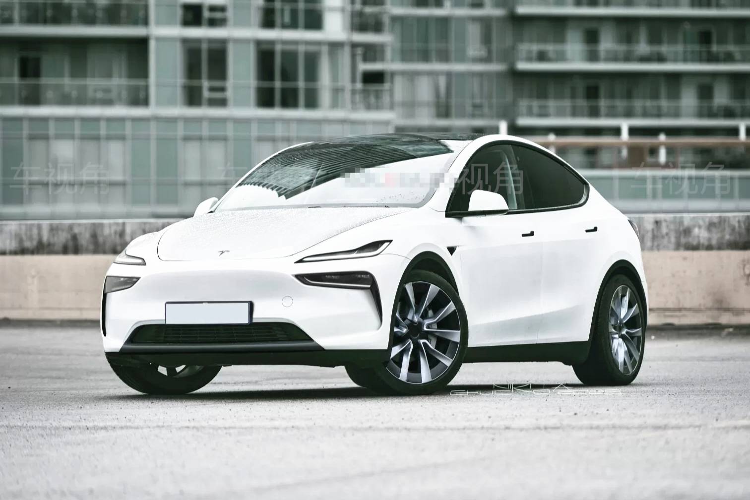 更新后的特斯拉 Model Y ：第一張圖片