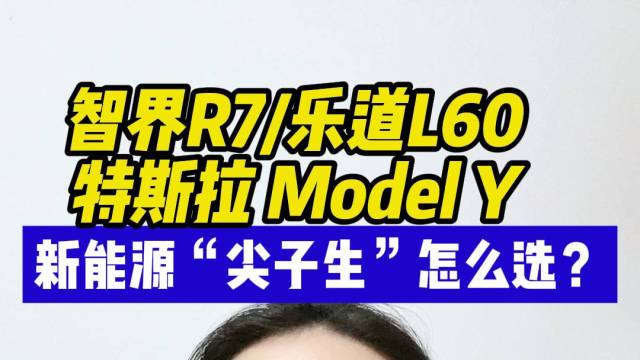 焕新Model Y对比乐道L60怎么选？