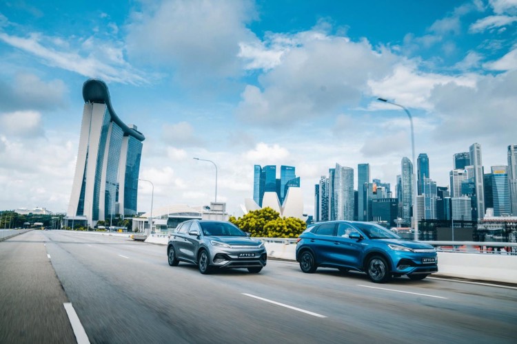 比亞迪登頂新加坡年銷量最高汽車品牌，海外表現亮眼