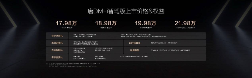 加配不加价，唐DM-i智驾版带来三大进化，售17.98万元起