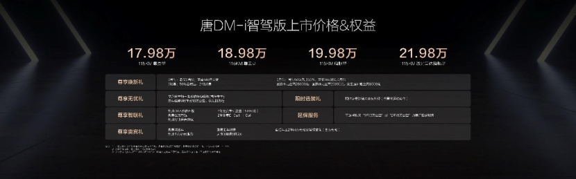 引领20万级SUV智驾普及，唐DM-i智驾版17.98万起