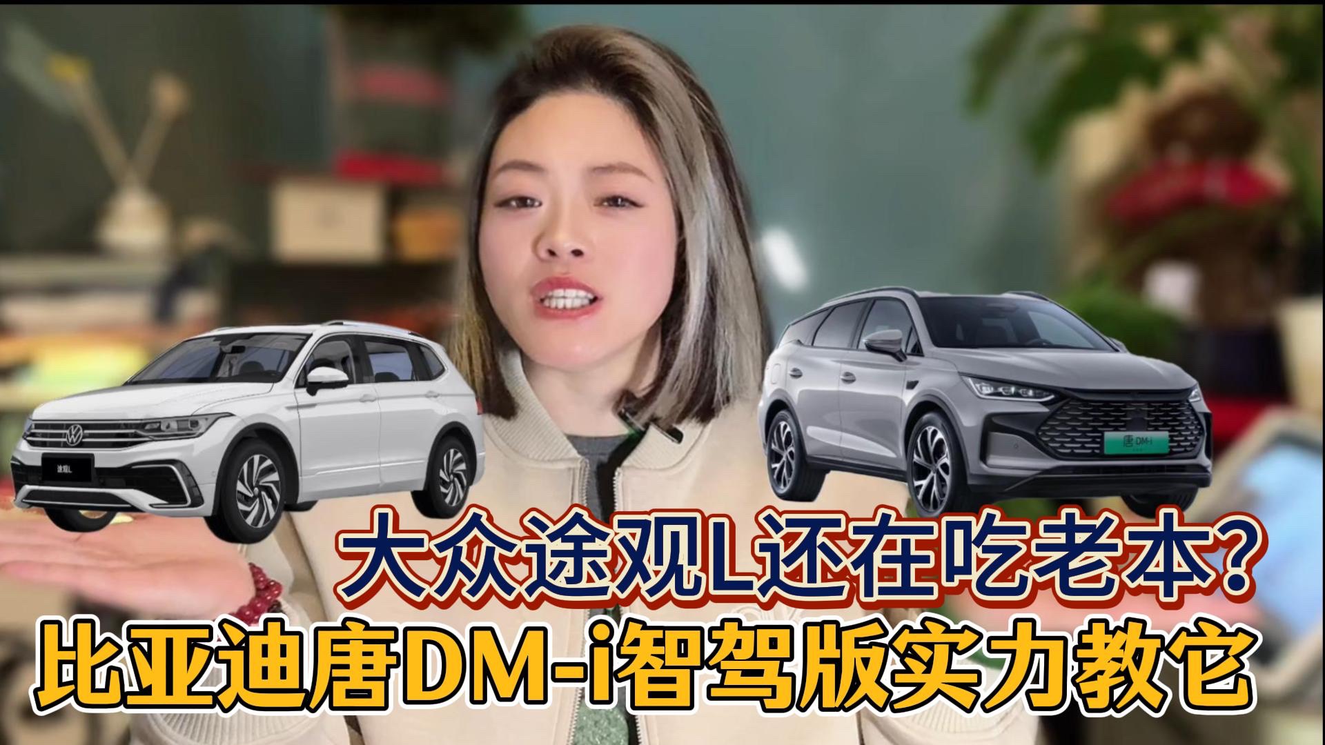 途观L还在吃老本唐DM-i智驾版实力教它