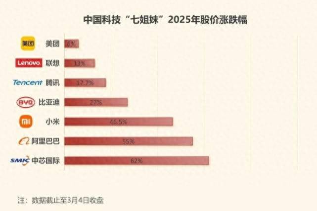 全球资本重估，谁在引领中国科技股“七姐妹”飙升？