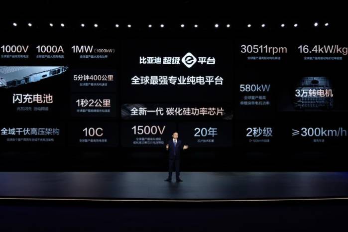1秒2公里，比亞迪超級e平臺顛覆充電認(rèn)知