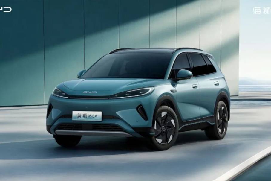 【E汽車】比亞迪正式發(fā)布海獅05 EV官圖